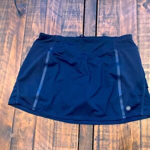 Navy blue athletic skort